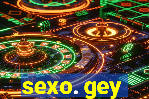 sexo. gey